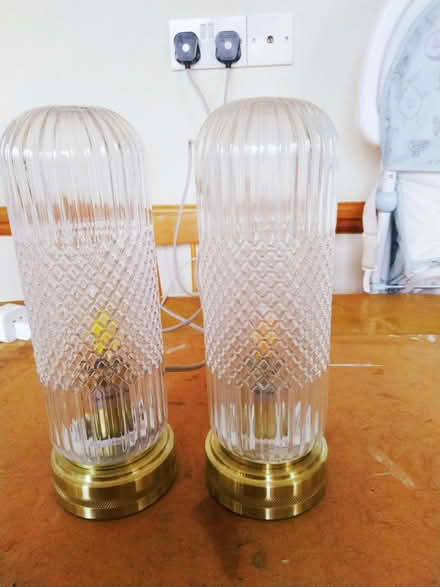 Photo of free Habitat table lamps (Kilby Bridge LE18) #2