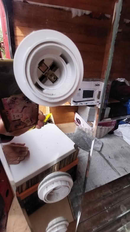 Photo of free Massive make-up mirror with sockets for 15 lightbulbs. (Hertford Heath SG13) #2