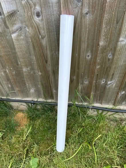 Photo of free Roll of sticky-backed white plastic (Hildenborough) #1