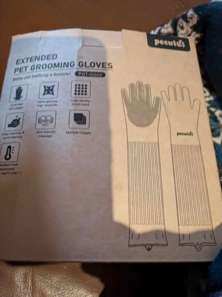 Photo of free Elbow length dog washing gloves (Freehold LA1) #1