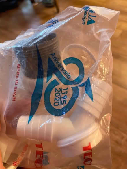 Photo of free Wastewater pipe connector for two machines (Hackbridge SM6) #1