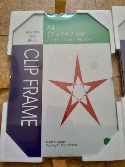 Photo of free A4 Clip Frames (Unopened) (Headington OX3) #1