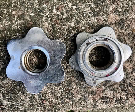 Photo of free A Barbell and weights (L15 Wavertree) #2