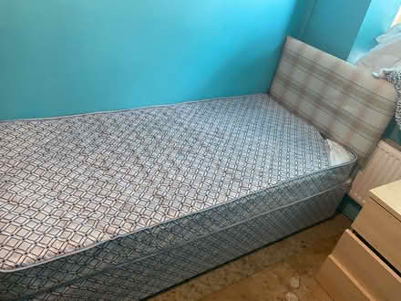 Photo of free Single bed and mattress (Golborne) #2