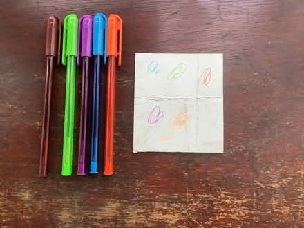 Photo of free Colourful Ballpoint Pens (Crewkerne TA18) #1