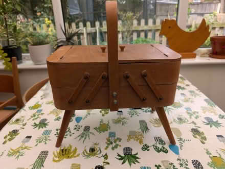 Photo of free Vintage sewing box (Saltney Ferry CH4) #1