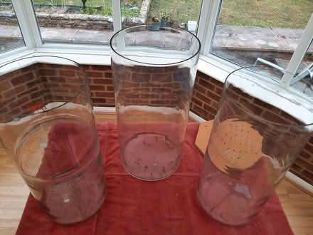 Photo of free Three 42 litre pyrex jars (Chelsfield BR6 6EB) #1