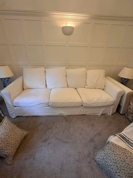 Photo of free IKEA Gronlid three seater sofa (Chiswick) #1