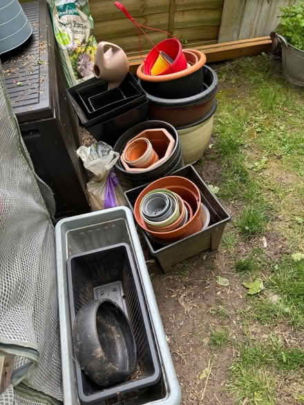 Photo of free Garden pots (Brompton ME7) #1