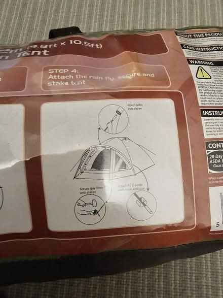 Photo of free 4 person tent - 3m X 3.2m (Melbourne CM1) #2