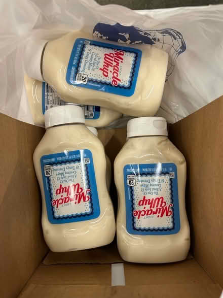 Photo of free 5 bottles of Miracle Whip dressing (Valencia Avenue, Sunnyvale) #1