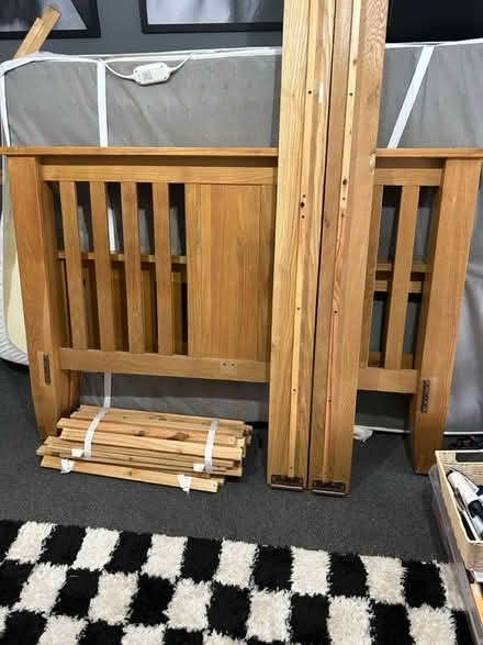 Photo of free Large Double bed and mattress (St Leonard’s TN38) #1