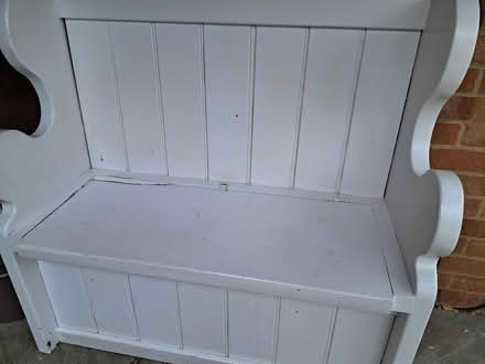 Photo of free Wooden monks bench/storage bench (Tonbridge road,Maidstone) #3