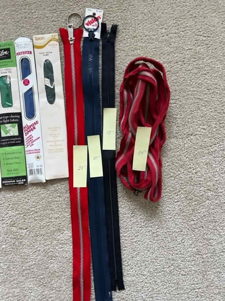 Photo of free Zippers (Florham Park community) #3