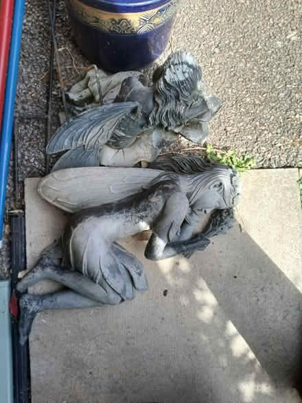 Photo of free 2 fairy ornaments for garden (Yaxley PE7) #1