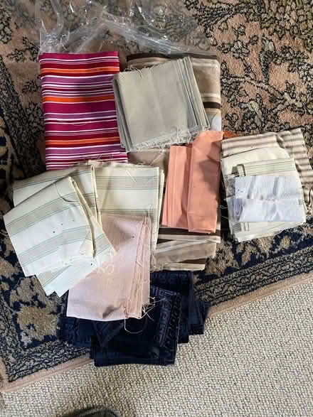 Photo of free Fabric oddments - all good condition (Marston Magna BA22) #1