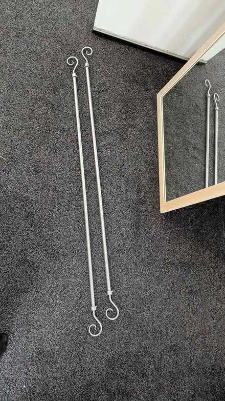 Photo of free 2 curtain rods (FK8) #1