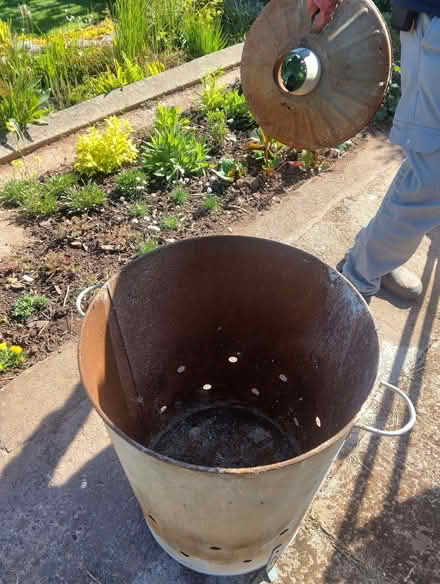 Photo of free Burning bin (Galmpton TQ5) #2