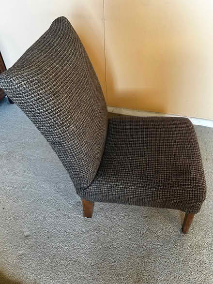 Photo of free Tartan chair (Lytchett Matravers.) #1