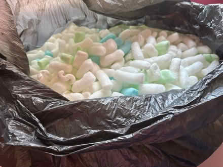 Photo of free Black bag of packing peanuts 🥜 (Pontefract WF8 area) #1