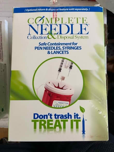 Photo of free Sharps collection & disposal kit (Simsbury) #1