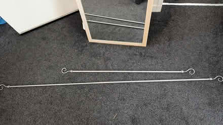 Photo of free 2 curtain rods (FK8) #2
