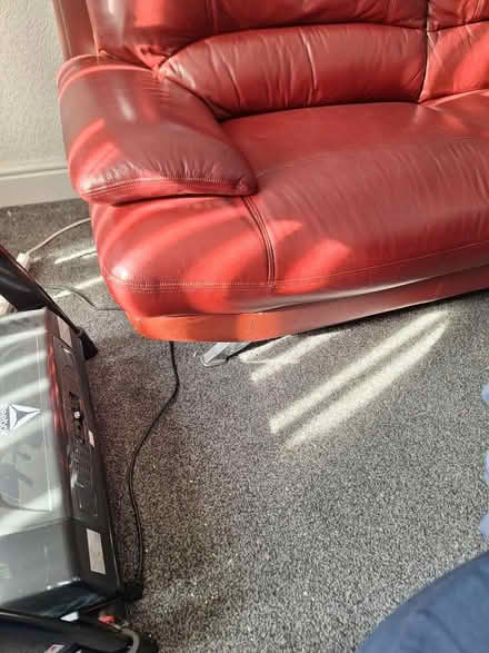 Photo of free Settee red (Heysham) #1