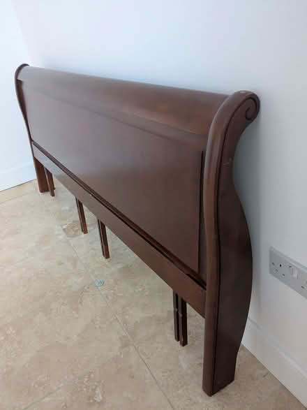 Photo of free Double bed headboard (Carrbridge PH23) #1