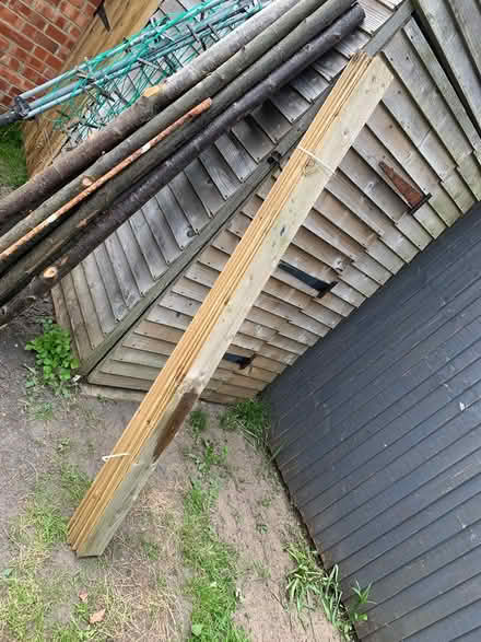 Photo of free Bundle featherboard shed (Midhurst GU29) #2