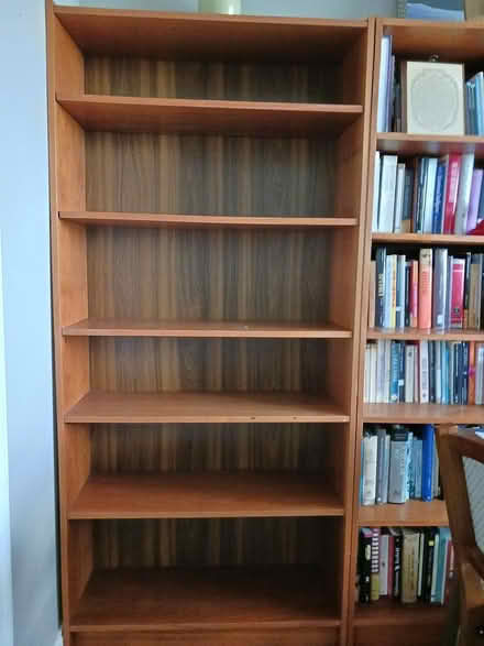 Photo of free Tall bookcase (Hilliard next to library) #1