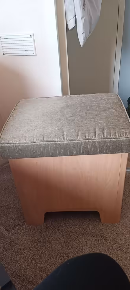 Photo of free Double bed and stool with storage (Laois) #2