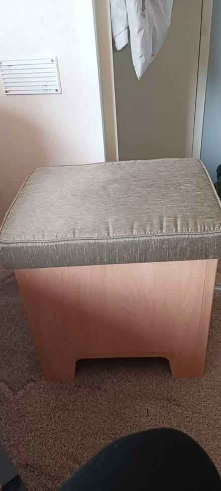 Photo of free Double bed and stool with storage (Laois) #2