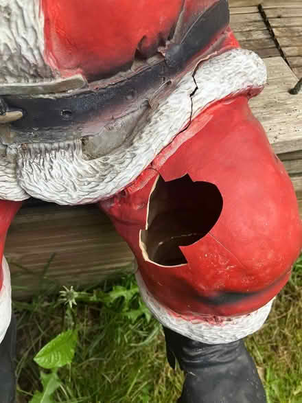 Photo of free Father Christmas figure (Coulsdon, nr, train station) #4