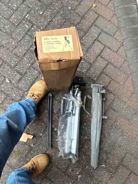 Photo of free Three camera tripods (The Hythe CM9) #1