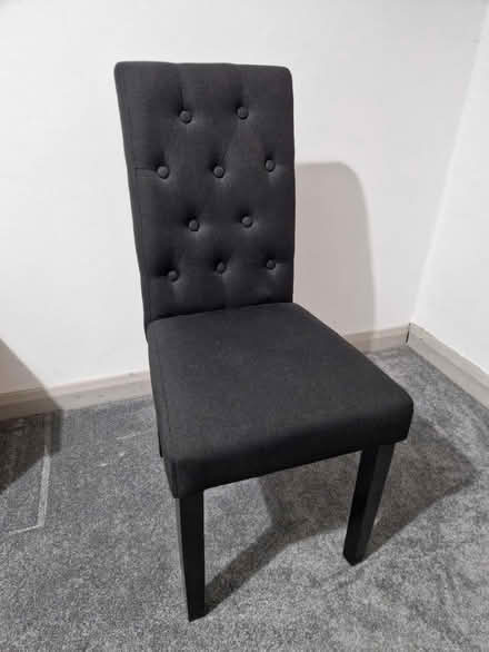 Photo of free One black fabric chair (Kempston, MK42) #1