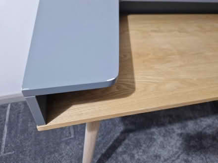 Photo of free Wooden Desk with shelf (Kempston, MK42) #2