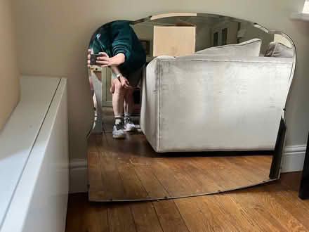 Photo of free Large Victorian vanity mirror (Sawbridgeworth) #2