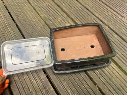 Photo of free Bonsai pot with tray (Cove GU14) #1