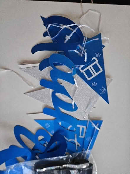Photo of free Blue 30th Birthday Decorations (Bestwood Park Estate NG5) #2