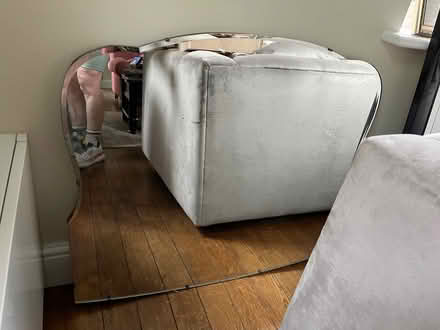 Photo of free Large Victorian vanity mirror (Sawbridgeworth) #1