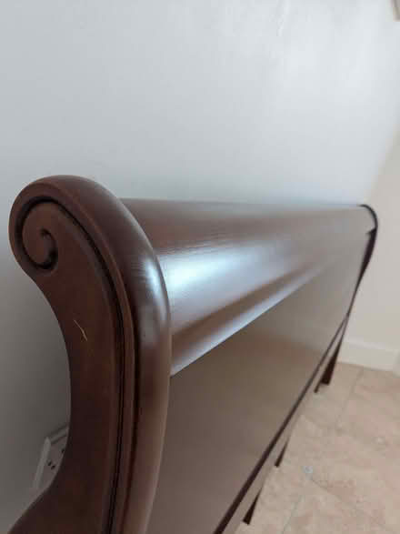 Photo of free Double bed headboard (Carrbridge PH23) #2