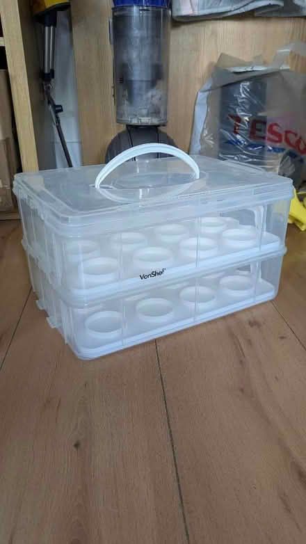 Photo of free Two tier cake carrier (Dyke Road area BN3) #1
