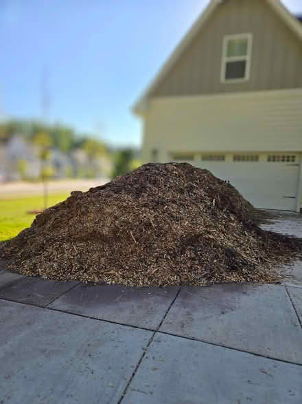 Photo of free Wood chips (White Oak Church Rd Apex) #1