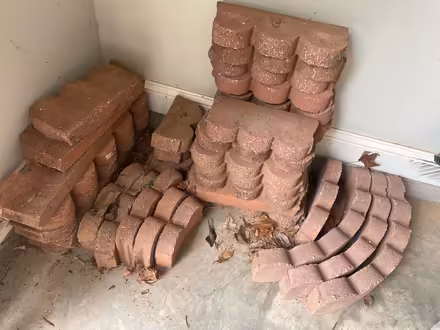 Photo of free Brick edging pieces for landscaping (Griffin) #1