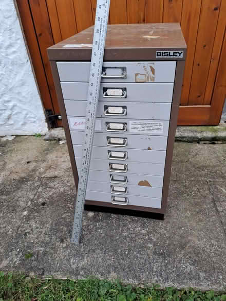 Photo of free Narrow draw metal filling cabinet (Pentre Berw LL60) #2