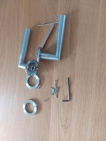 Photo of free set of door handles, unused (Thame) #1