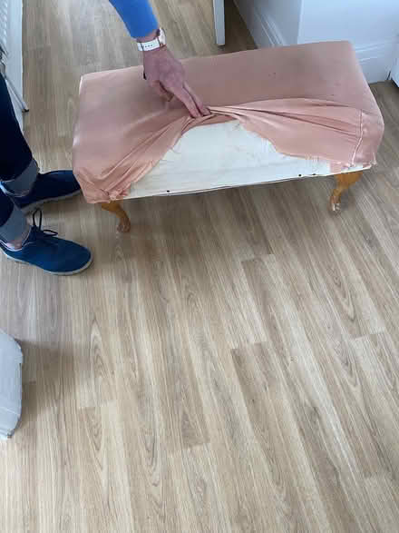 Photo of free Long footstool (Cheam Sutton SM3) #1