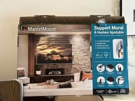 Photo of free MantleMount MM540 Above Fireplace TV Mount - Broken #photos #1