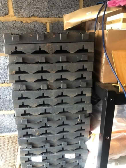 Photo of free Composite plastic interlocking garden tiles (Richmond TW1) #1