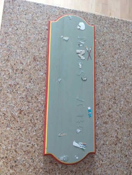 Photo of free Old piece of craft wood (Springfield/Burke) #1